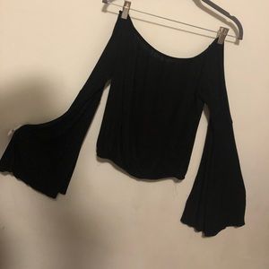 Off the shoulder bell sleeve  (sorry 4 pic)